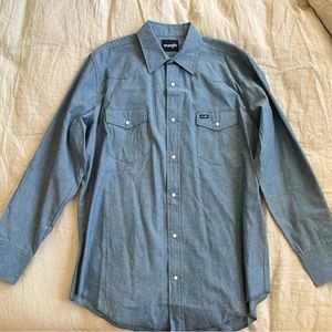 Wrangler Pearl Snap Button Down
